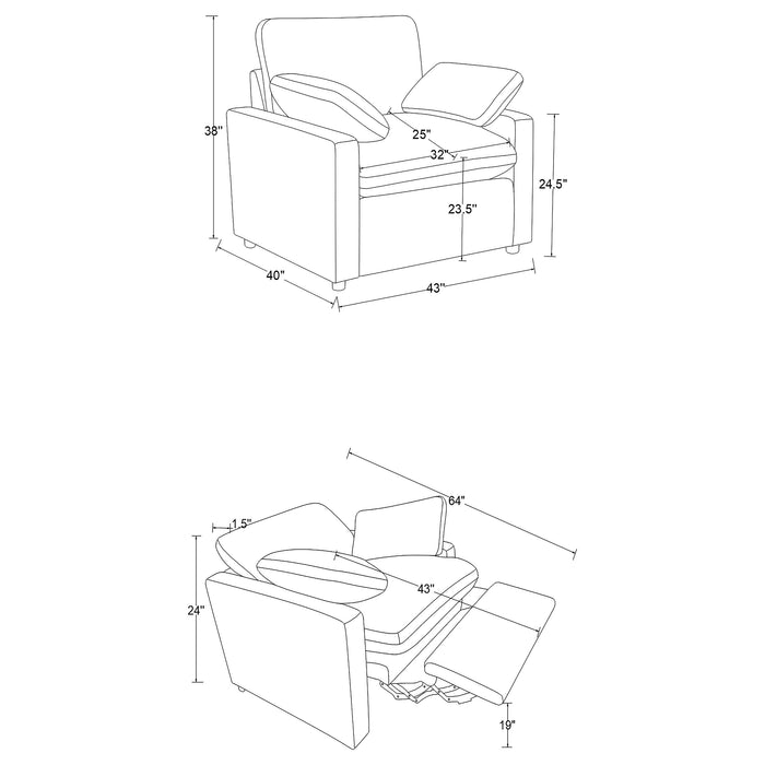 Collins Power Recliners - California Furniture (Coachella, CA)