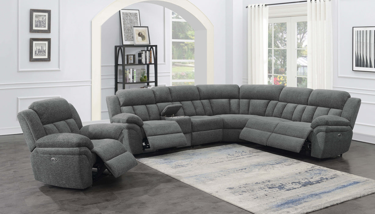 Bahrain Modular Power Reclining Sectional Sofa - California Furniture (Coachella, CA)