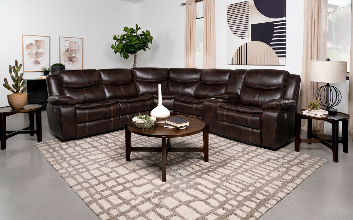 Sycamore Reclining Sectionals - California Furniture (Coachella, CA)