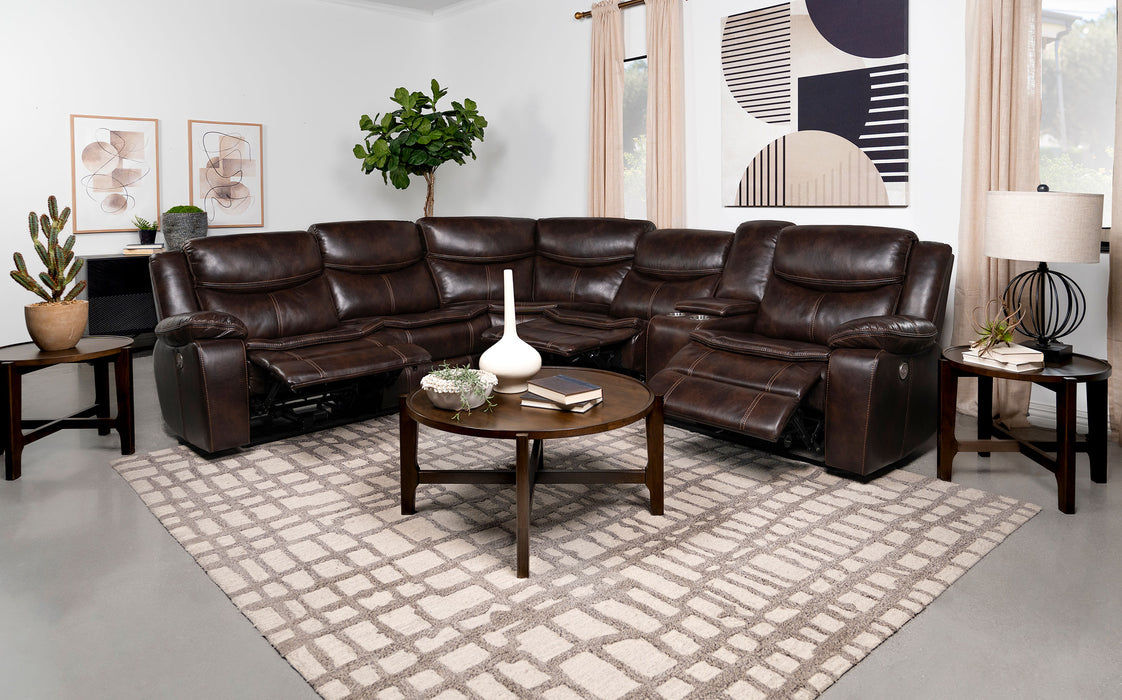 Sycamore Reclining Sectionals - California Furniture (Coachella, CA)