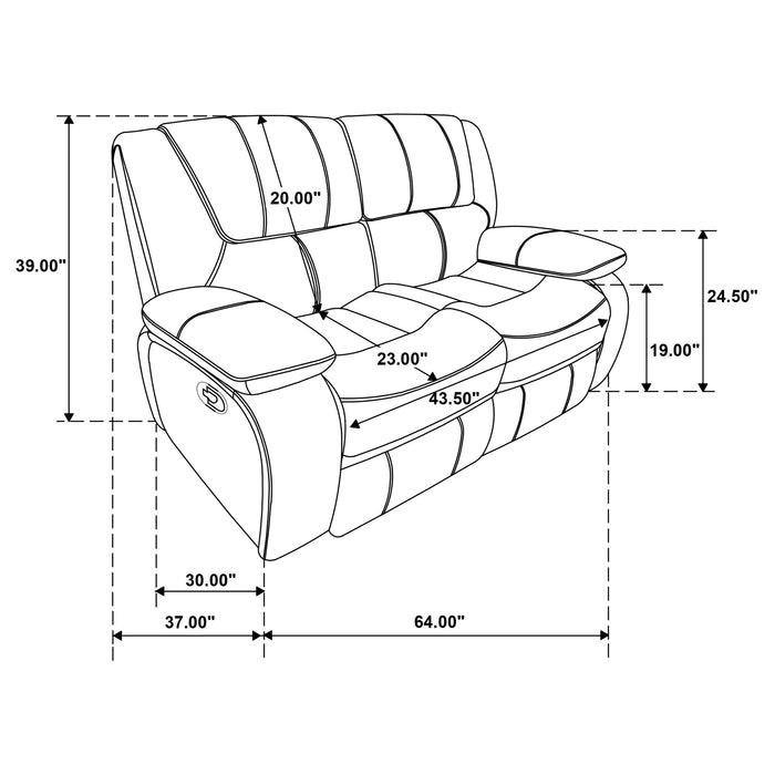 Camila Reclining Sets - California Furniture (Coachella, CA)