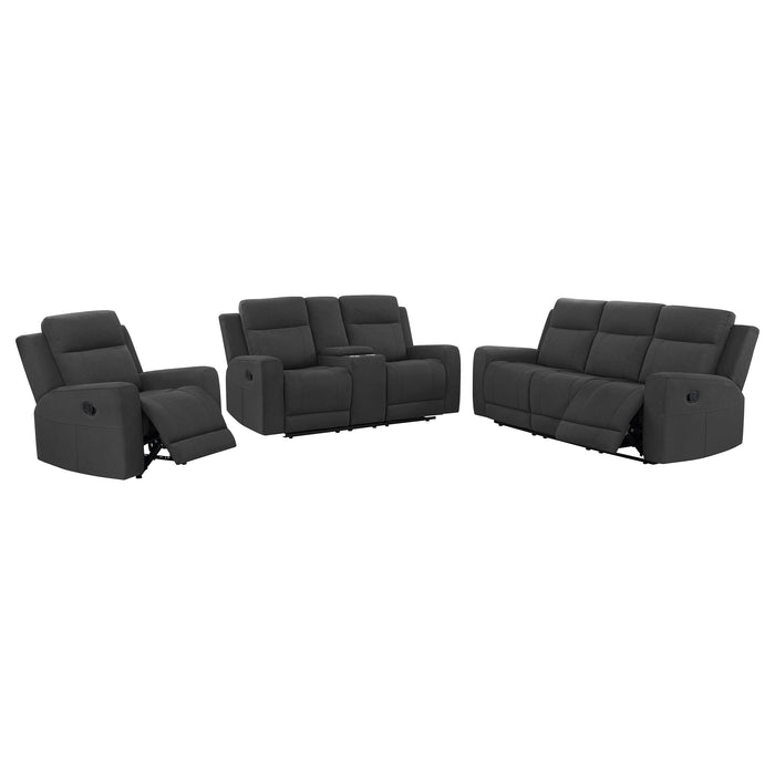 Brentwood Reclining Sofa Set - California Furniture (Coachella, CA)