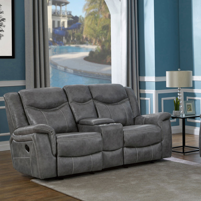 Conrad Reclining Glider Loveseat - California Furniture (Coachella, CA)