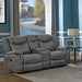 Conrad Reclining Glider Loveseat - California Furniture (Coachella, CA)