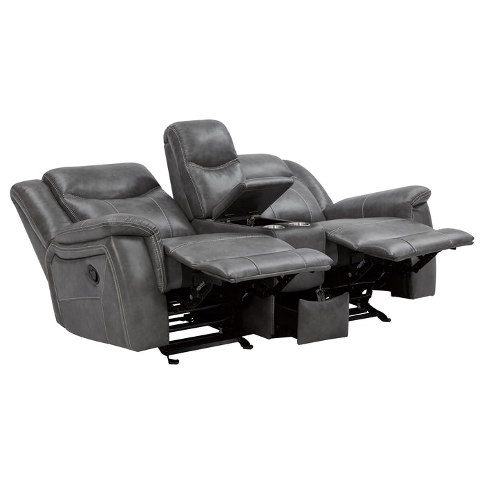 Conrad Reclining Glider Loveseat - California Furniture (Coachella, CA)