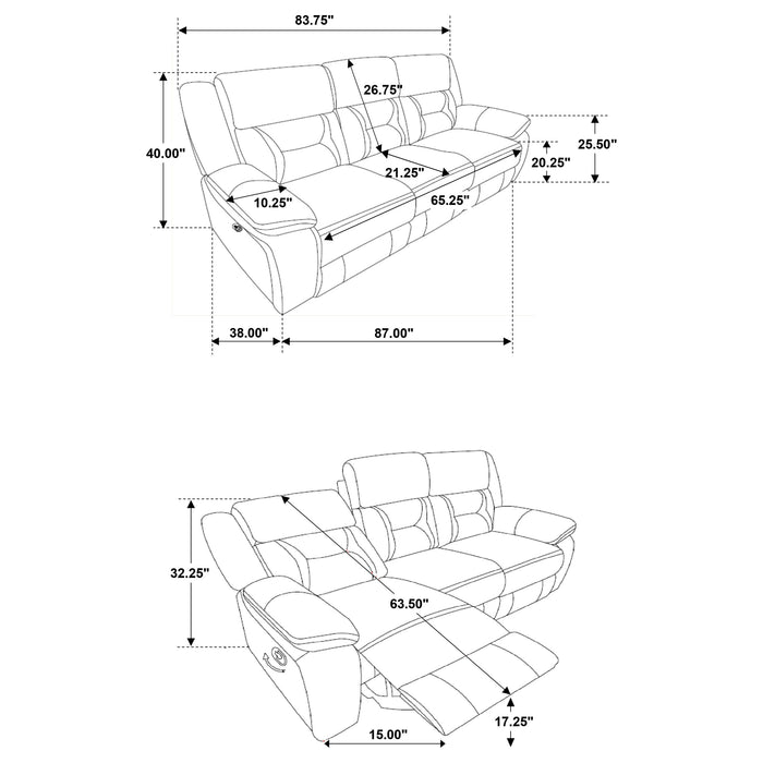 Greer Reclining Sets - California Furniture (Coachella, CA)