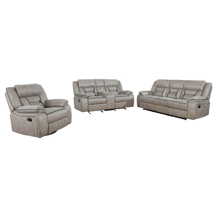 Greer Reclining Sofa Set - California Furniture (Coachella, CA)