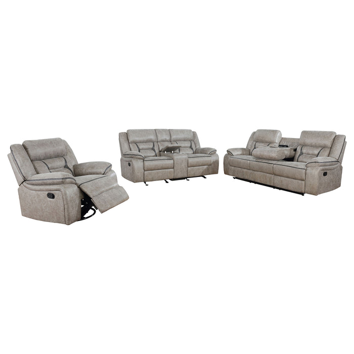 Greer Reclining Sofa Set - California Furniture (Coachella, CA)