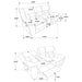 Greer Reclining 3 Pc Sets - California Furniture (Coachella, CA)