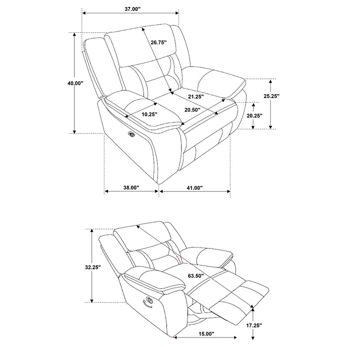 Greer Reclining 3 Pc Sets - California Furniture (Coachella, CA)