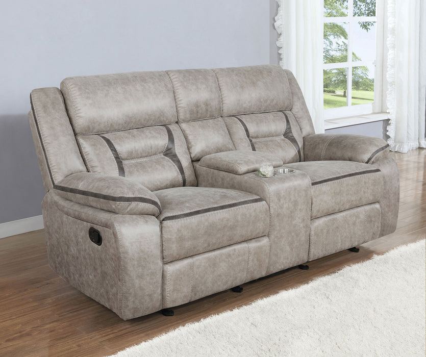Greer Reclining Glider Loveseat - California Furniture (Coachella, CA)
