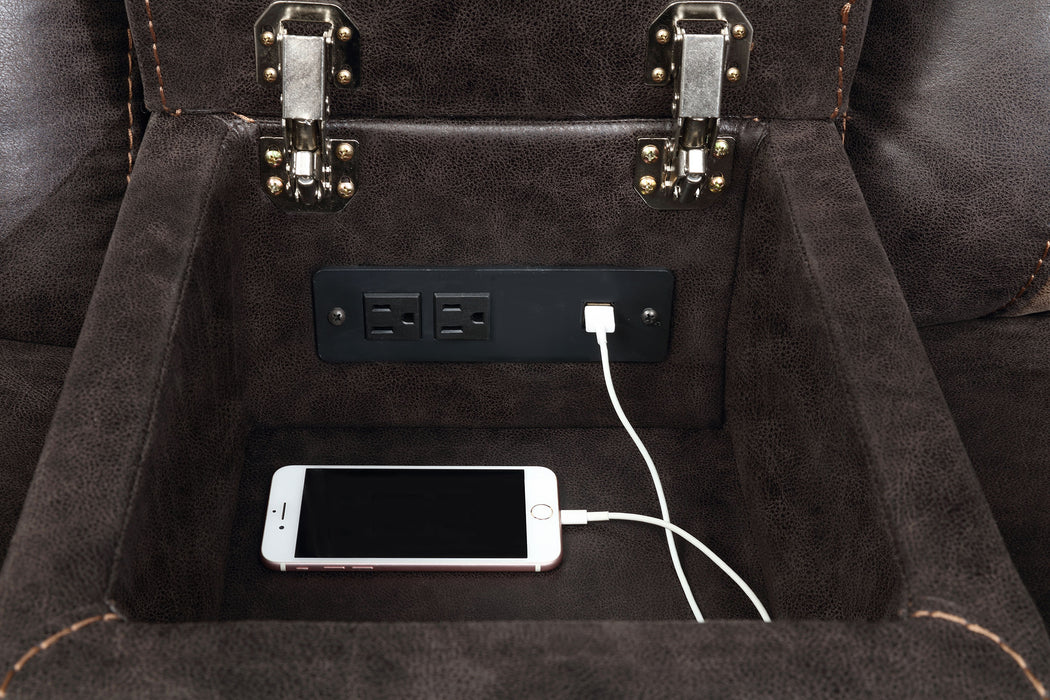 Greer Reclining Glider Loveseat - California Furniture (Coachella, CA)