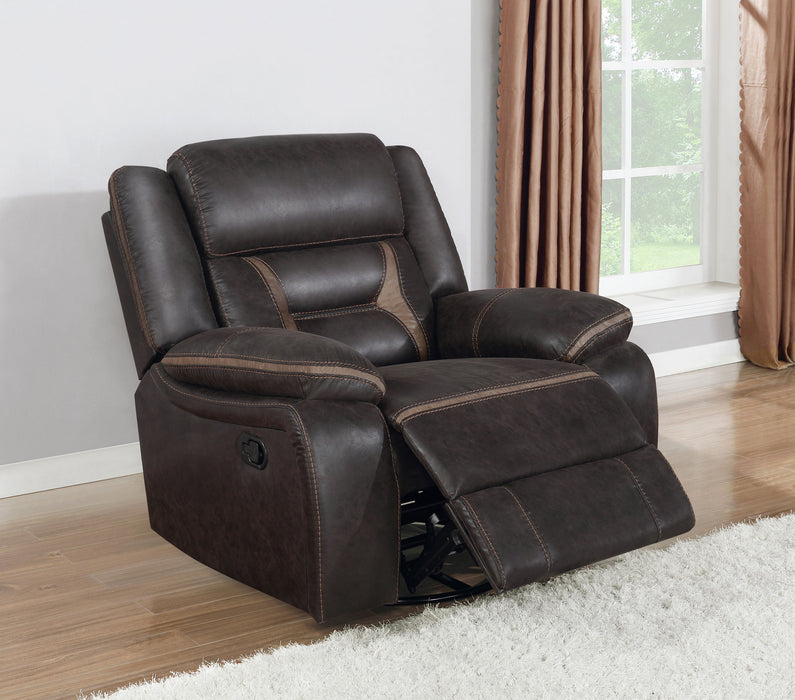 Greer Swivel Glider Recliner - California Furniture (Coachella, CA)