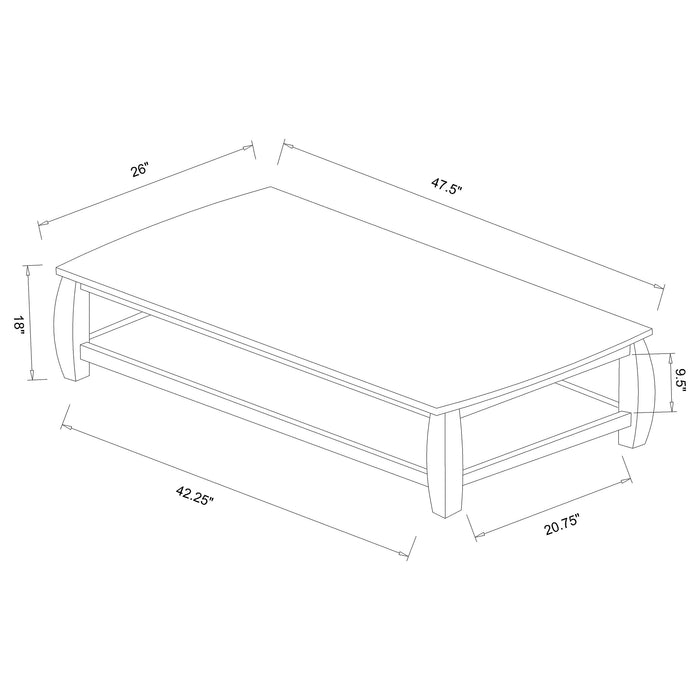 Dixon Coffee Table Sets - California Furniture (Coachella, CA)