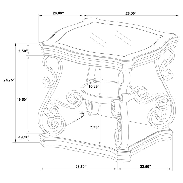 Laney Coffee Table Sets - California Furniture (Coachella, CA)