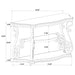 Laney Console Table - California Furniture (Coachella, CA)