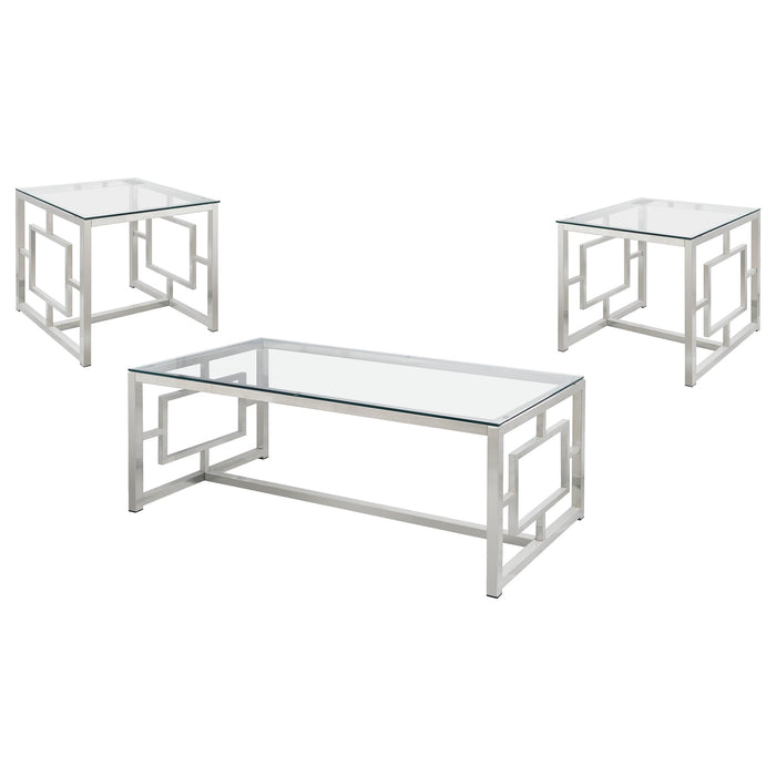 Merced Coffee Table Sets - California Furniture (Coachella, CA)