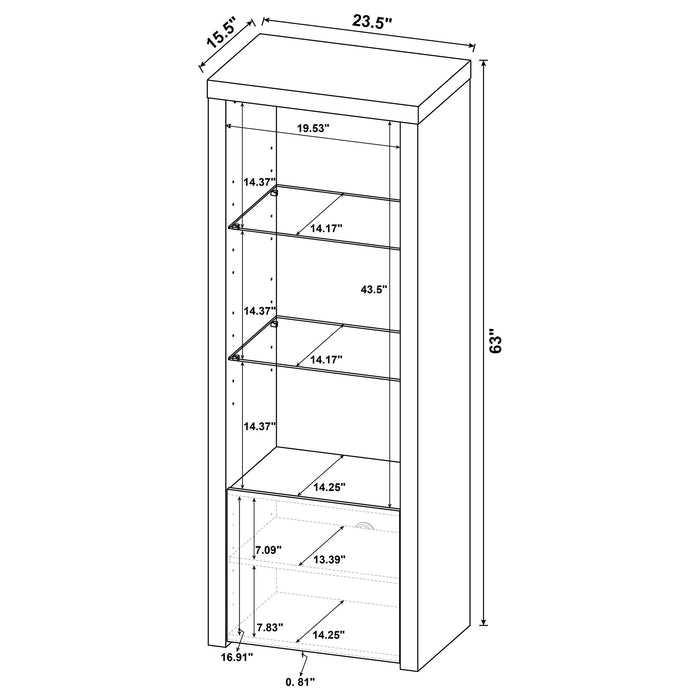 Jude Media Tower - California Furniture (Coachella, CA)