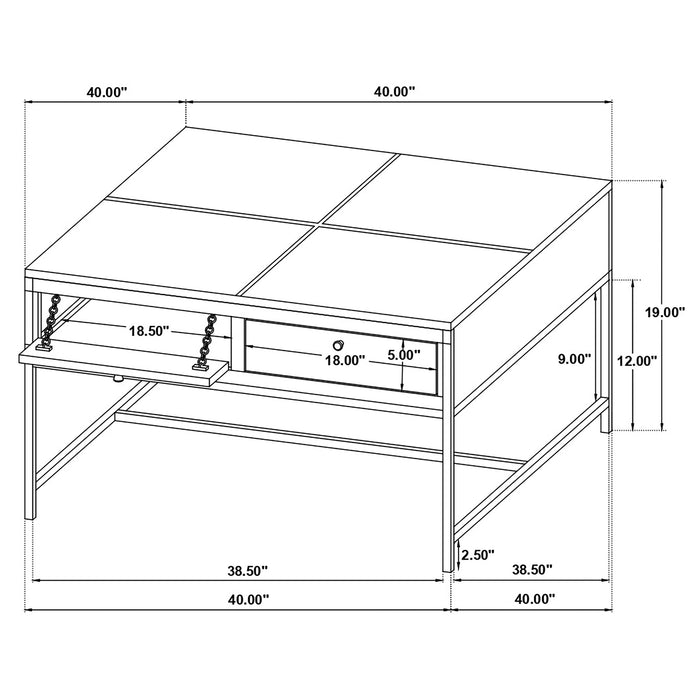 Stephie Coffee Table Sets - California Furniture (Coachella, CA)