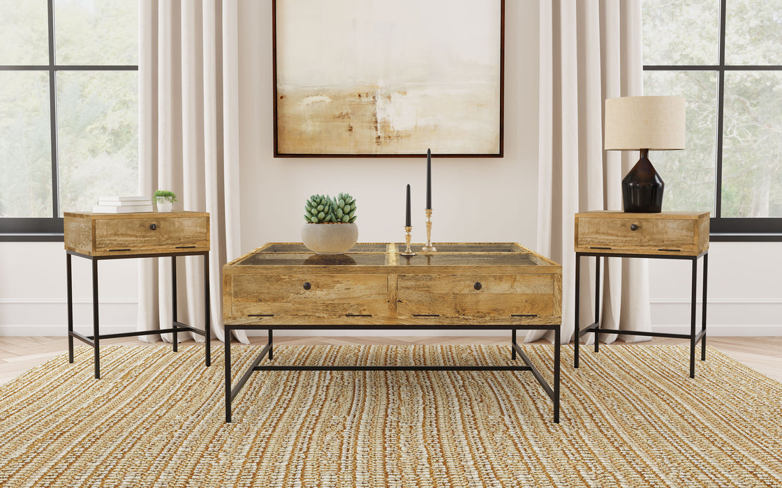 Stephie Coffee Table Sets - California Furniture (Coachella, CA)