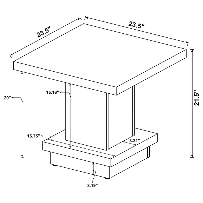 Reston Coffee Table Sets - California Furniture (Coachella, CA)