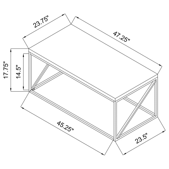 Birdie Coffee Table Sets - California Furniture (Coachella, CA)