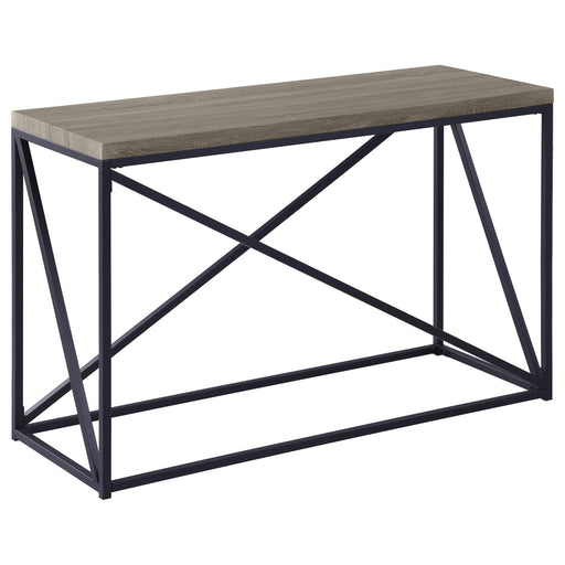 Birdie Rectangular Sofa Table Sonoma Grey - California Furniture (Coachella, CA)