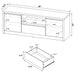 Winfield TV Stands - California Furniture (Coachella, CA)