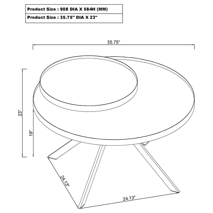 Briggs Coffee Tables - California Furniture (Coachella, CA)