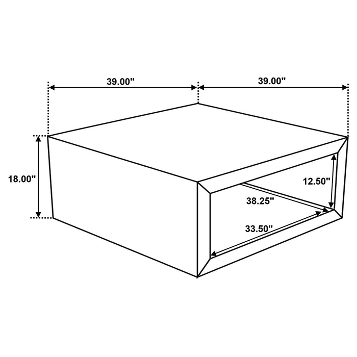 Benton Coffee Table - California Furniture (Coachella, CA)