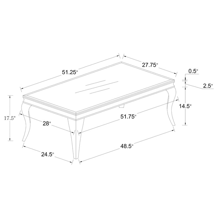 Carone Coffee Table Sets - California Furniture (Coachella, CA)
