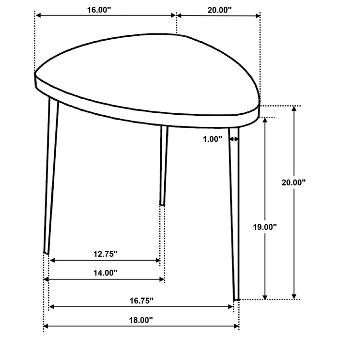 Odessa Coffee Table Sets - California Furniture (Coachella, CA)