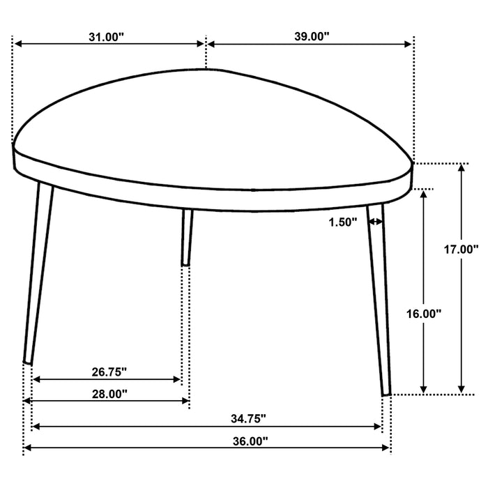 Odessa Coffee Table Sets - California Furniture (Coachella, CA)