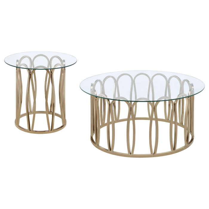 Monett Coffee Table Sets - California Furniture (Coachella, CA)