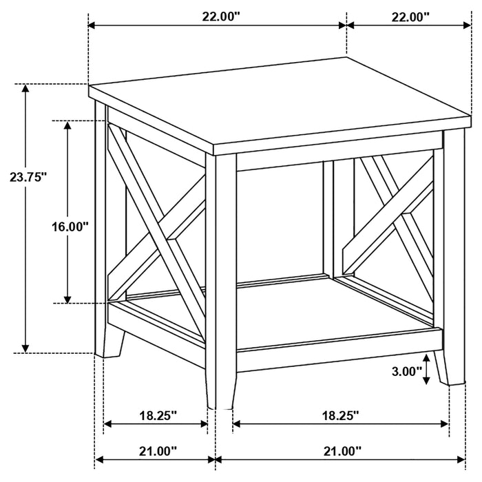 Hollis Coffee Table Sets - California Furniture (Coachella, CA)