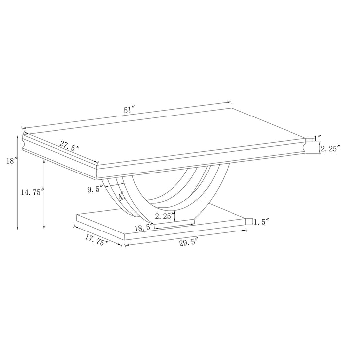 Kerwin Coffee Table Sets - California Furniture (Coachella, CA)