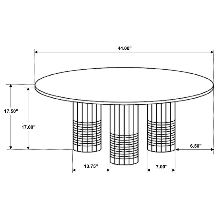 Astoria Coffee Table Sets - California Furniture (Coachella, CA)