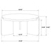 Cordova Coffee Table Sets - California Furniture (Coachella, CA)