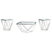 Brittania Coffee Table Sets - California Furniture (Coachella, CA)