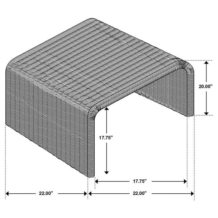Cahya End Table - California Furniture (Coachella, CA)