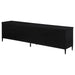 Amherst 4-door 78-inch Metal TV Stand Media Console Black - California Furniture (Coachella, CA)