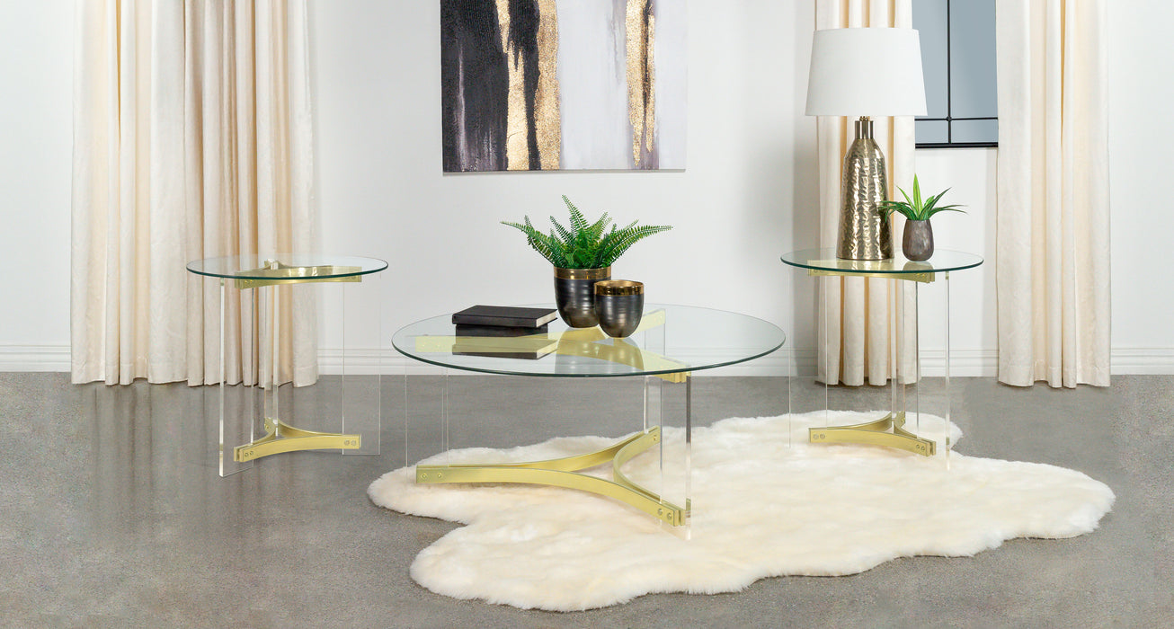Janessa Coffee Table Sets - California Furniture (Coachella, CA)