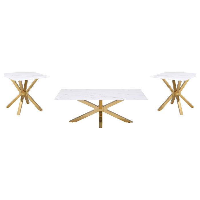 Visalia Coffee Table Sets - California Furniture (Coachella, CA)