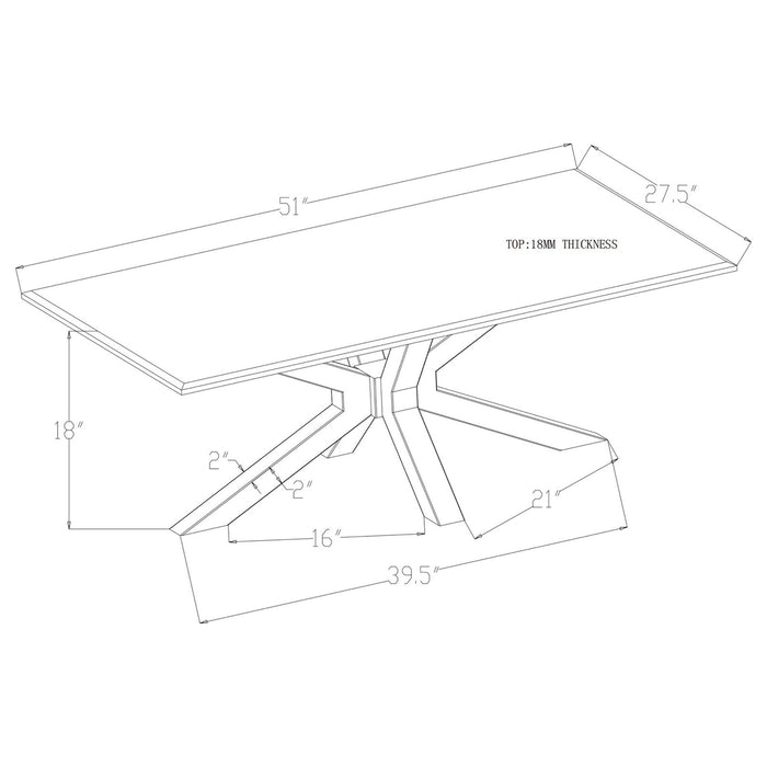 Visalia Coffee Table Sets - California Furniture (Coachella, CA)