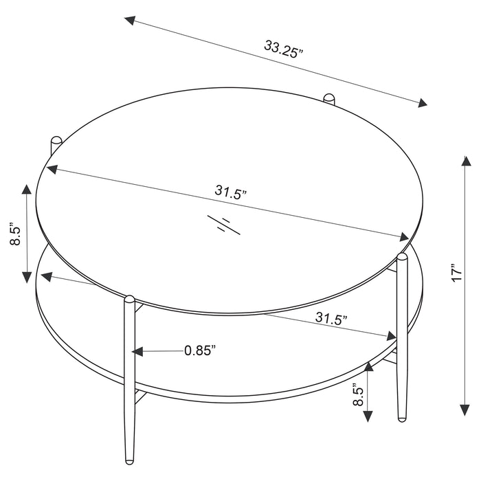 Jonelle Coffee Table Sets - California Furniture (Coachella, CA)