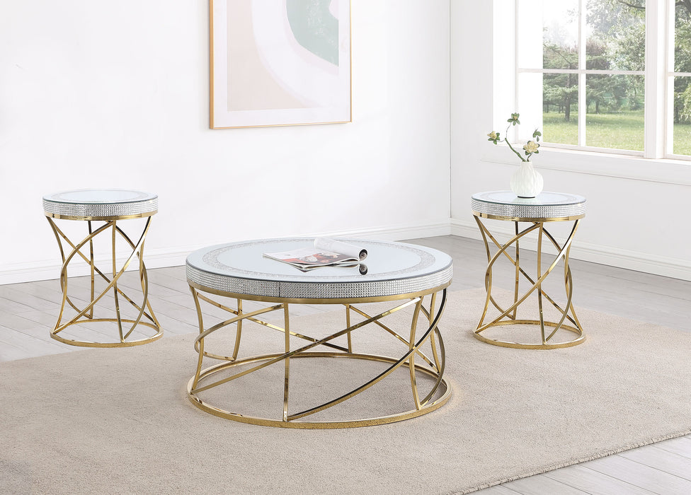 Elise Coffee Table Sets - California Furniture (Coachella, CA)