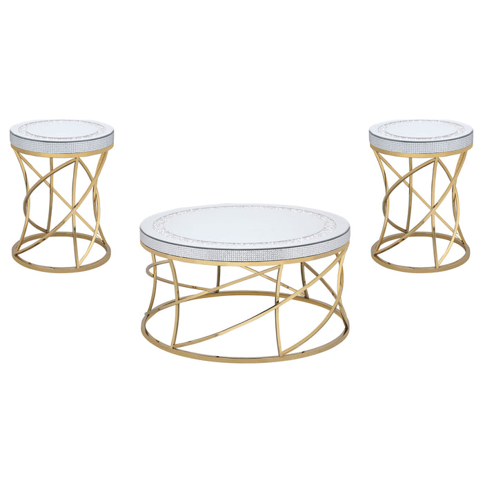 Elise Coffee Table Sets - California Furniture (Coachella, CA)