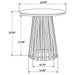 Touhy End & Side Tables - California Furniture (Coachella, CA)