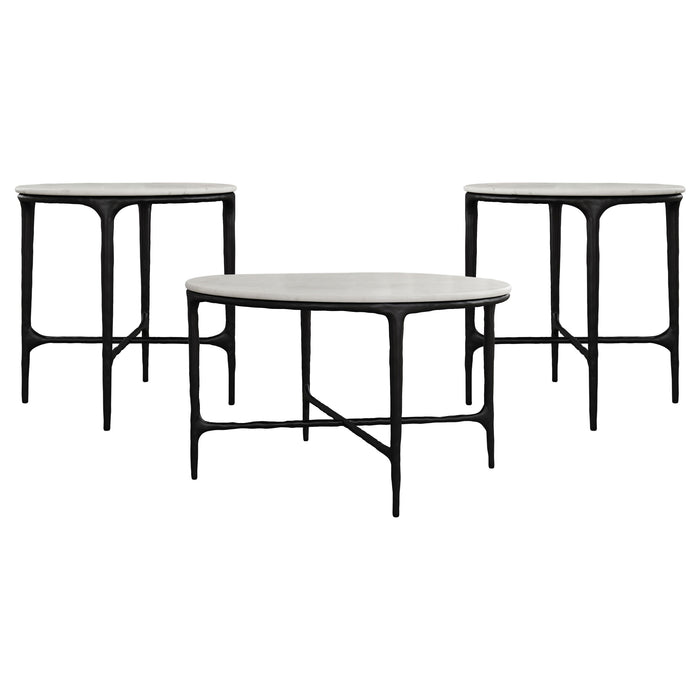 Hermas Table Sets - California Furniture (Coachella, CA)