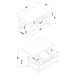 Bradford Coffee Table Sets - California Furniture (Coachella, CA)